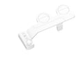 KB06 pure white button-operated wash tool with removable nozzle and regional plumbing fittings
