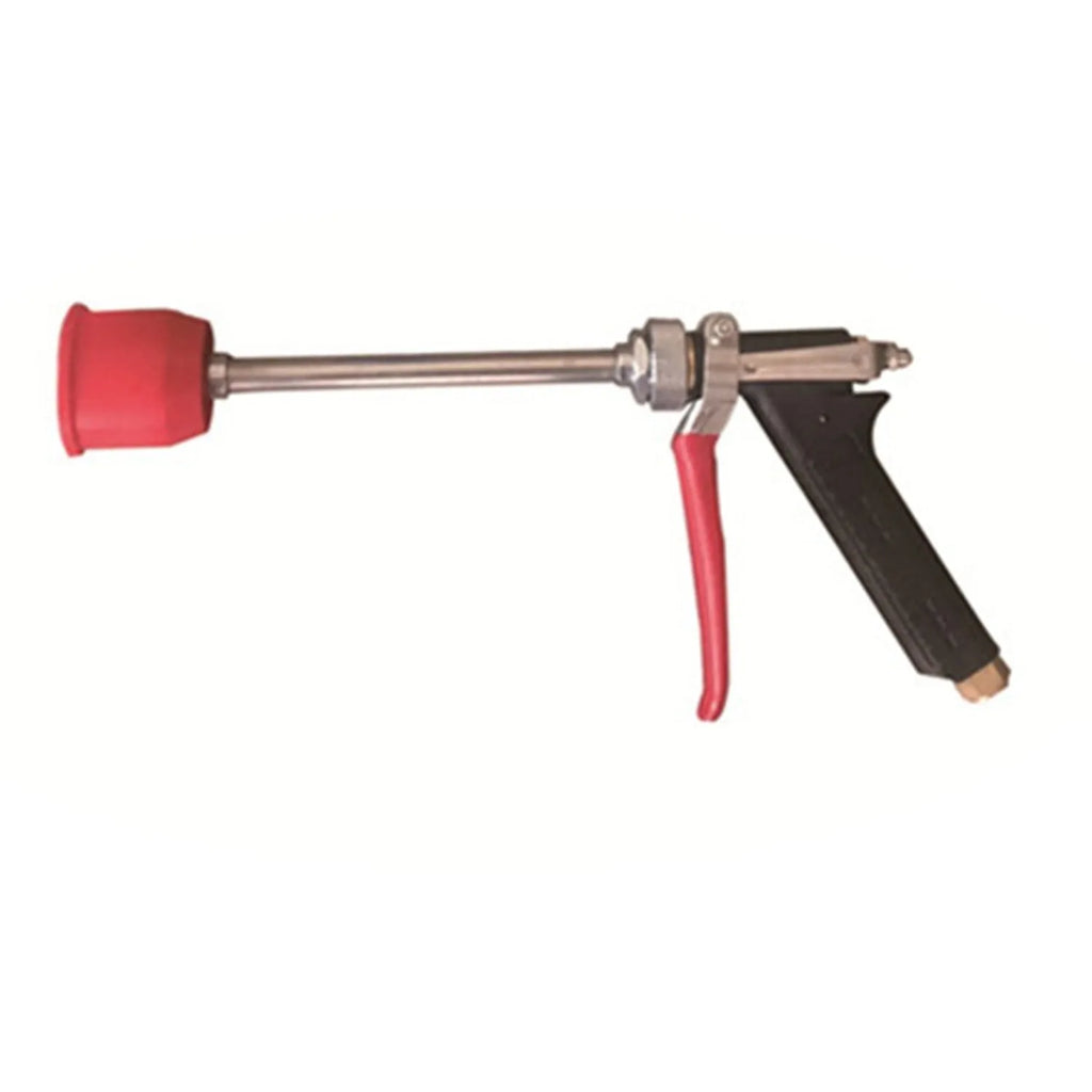 Agricultural spray gun with adjustable pressure control for pesticide spraying