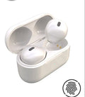 Invisible 9mm single ear wireless Bluetooth headset in skin tone colour with touch control