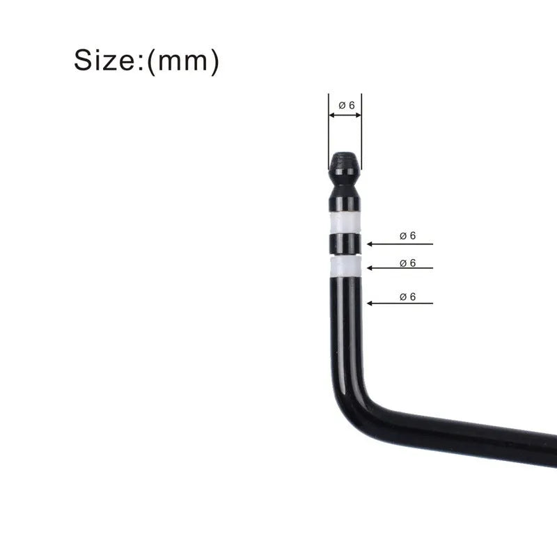 Direct plug-in guitar tremolo bar in black and blue, gold or silver chrome finish