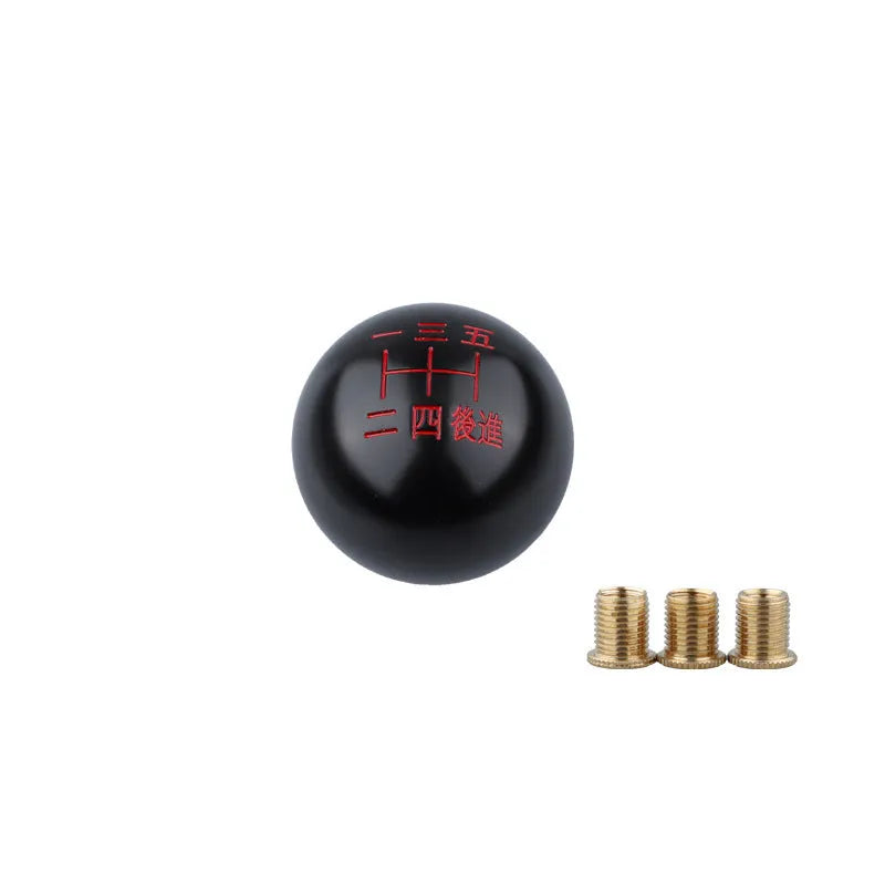 Aluminium alloy round gear head for manual transmission car modification in multiple colour options