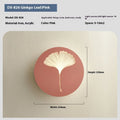 Modern wall lamp with acrylic shade and iron construction in white or pink colour options