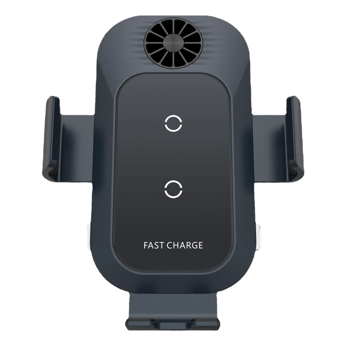 C35 colour car wireless charger phone holder with suction cup air vent mount and dual charging coils