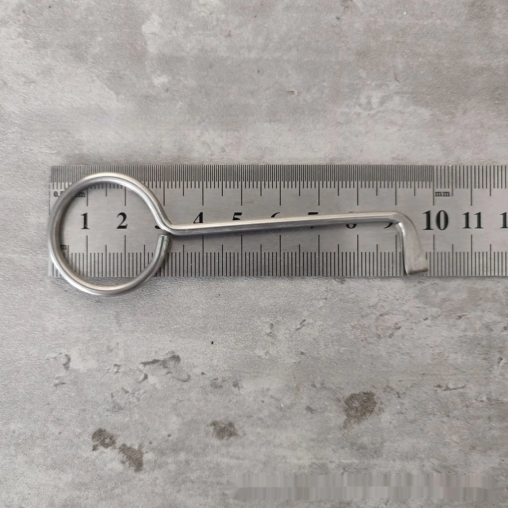 Two alloy steel universal wrench tools from a portable 2-piece set for home and vehicle maintenance.