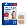 Box of 32 nail repair adhesive bandage patches showing size and ingredients.