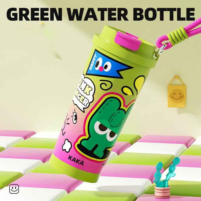 Small creative design vacuum insulated cup in assorted colours with 500ml capacity