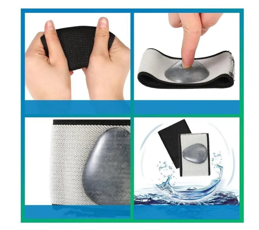 Elastic arch support foot bandage in ordinary and heart style options for flat foot support
