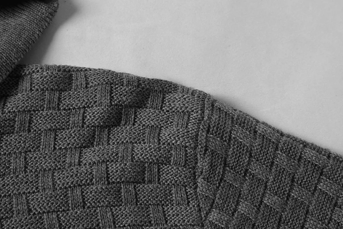 Men's cotton polyester blend hooded sweatshirt shown in one of nine available colours.