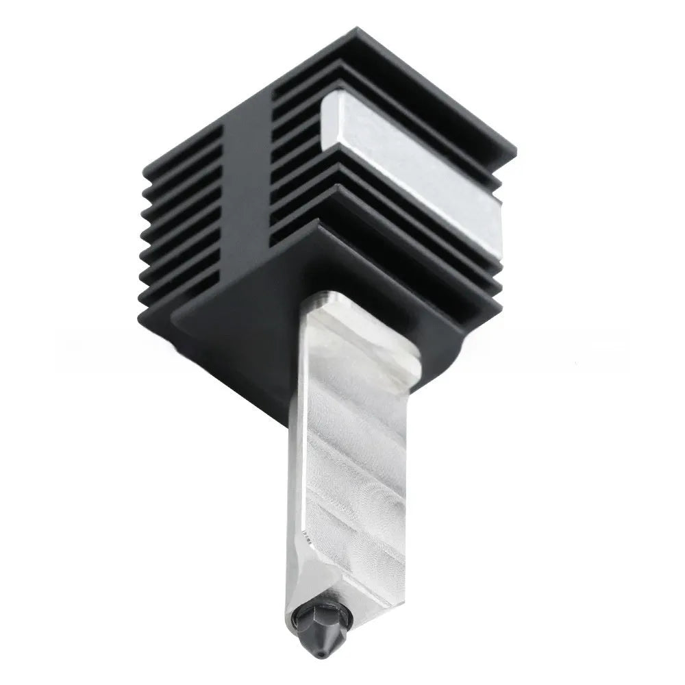 Hardened steel hot end nozzle assembly for A1 Mini 3D printer with four nozzle sizes