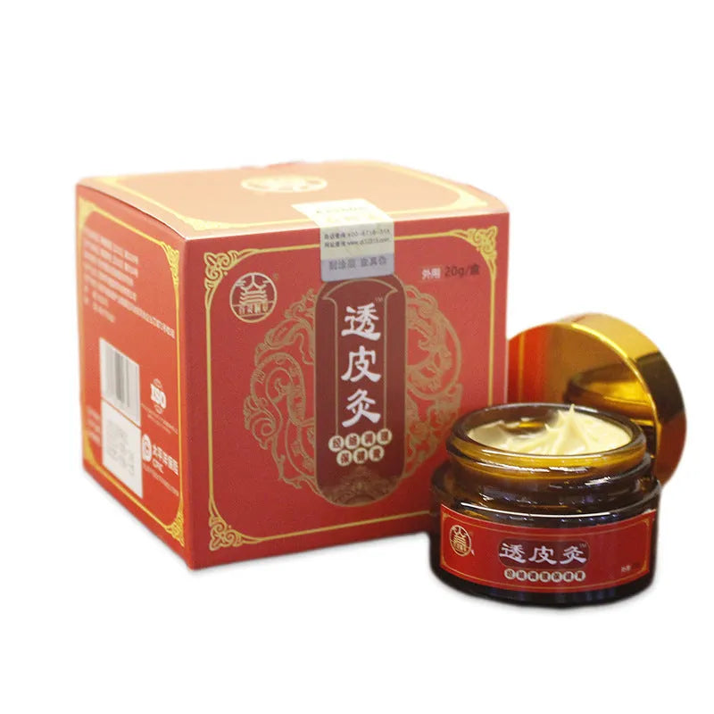 20g jar of Bestlife herbal skin-penetrating moxibustion ointment for pain relief
