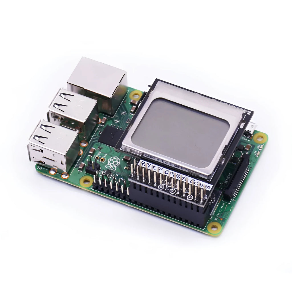 Raspberry Pi 1.6 inch LCD display screen with backlight switch for system monitoring