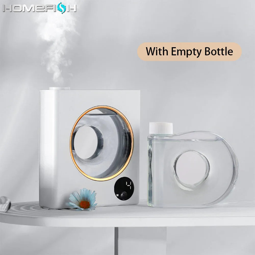 White wall-mounted automatic aromatherapy machine with USB charging port