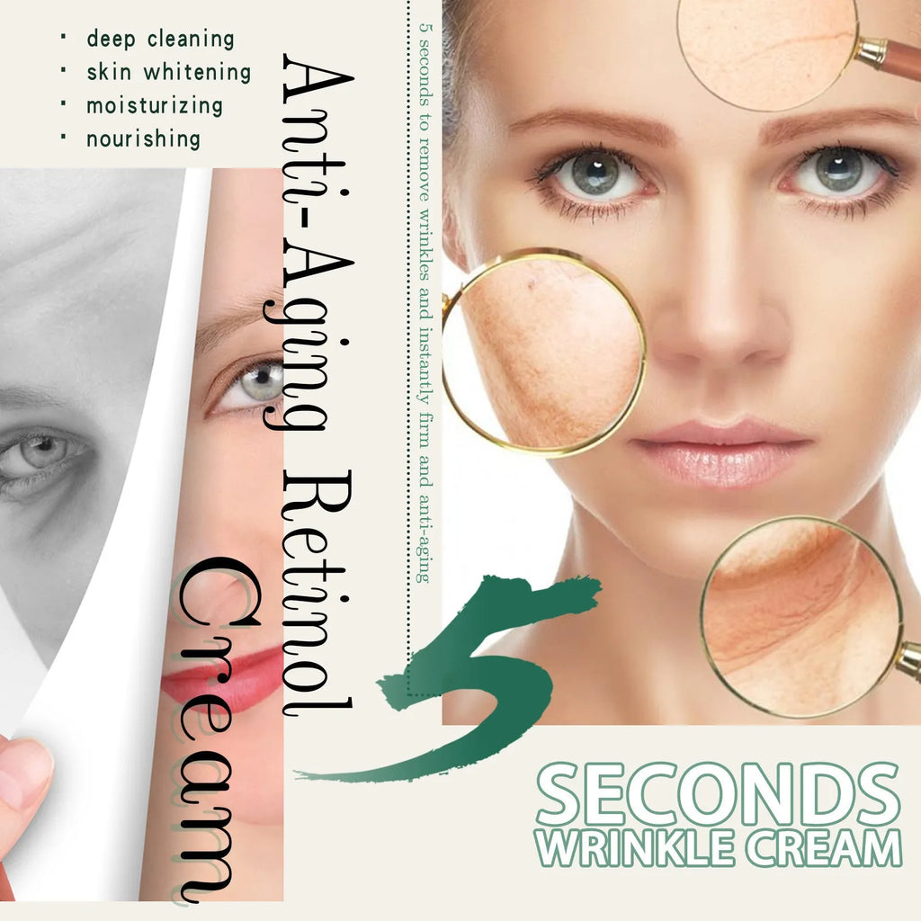 30g anti-ageing anti-wrinkle face cream jar for hydrating dry skin and fading wrinkles
