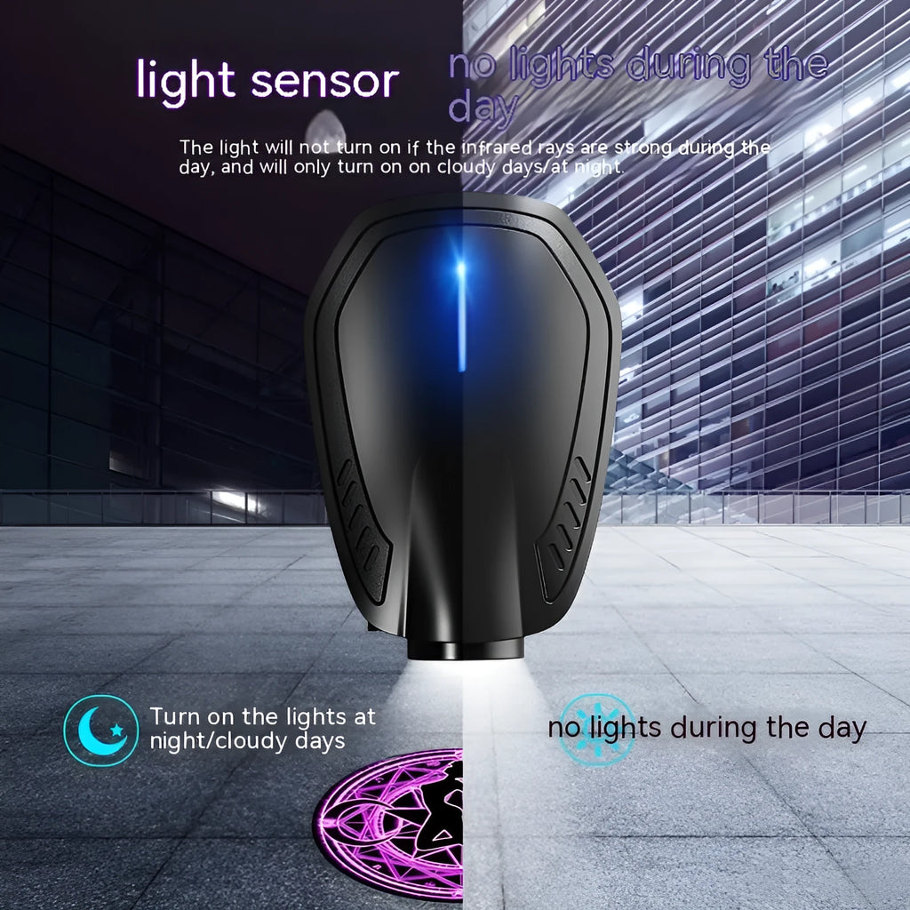 Bright Black F2 car atmosphere light laser projector with ABS electronic components, 5V 5W 1A
