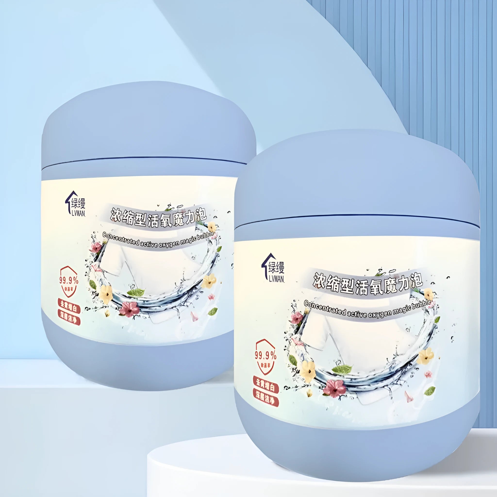 400g bottle of active oxygen bleaching powder for clothes stain removal