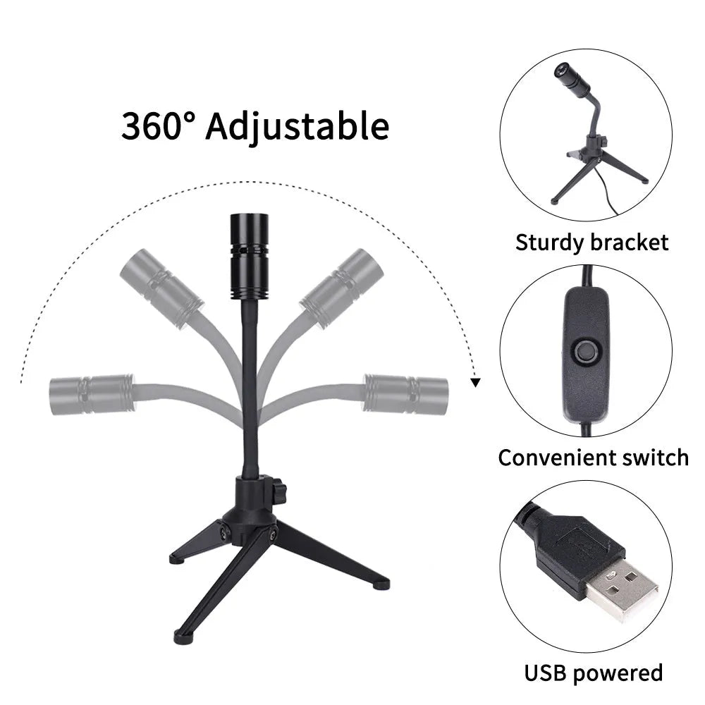 Adjustable earth and moon projection night light with USB cable and bracket