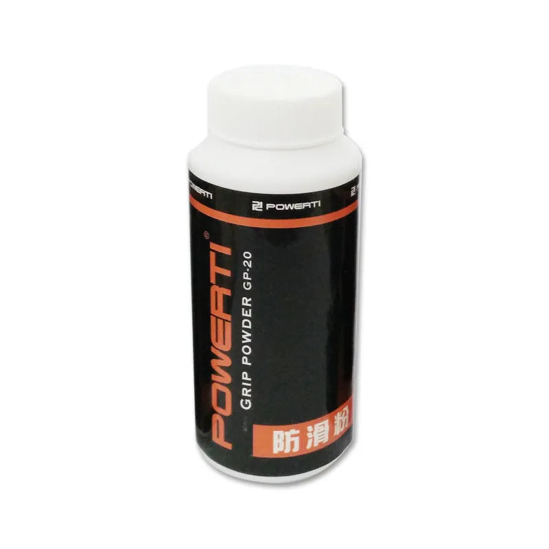 White magnesium carbonate sports anti-slip powder bottle for badminton tennis and gym use