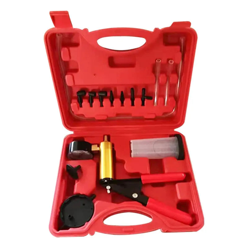 Manual aluminium alloy vacuum air blow gun tool for automotive repair with negative pressure suction