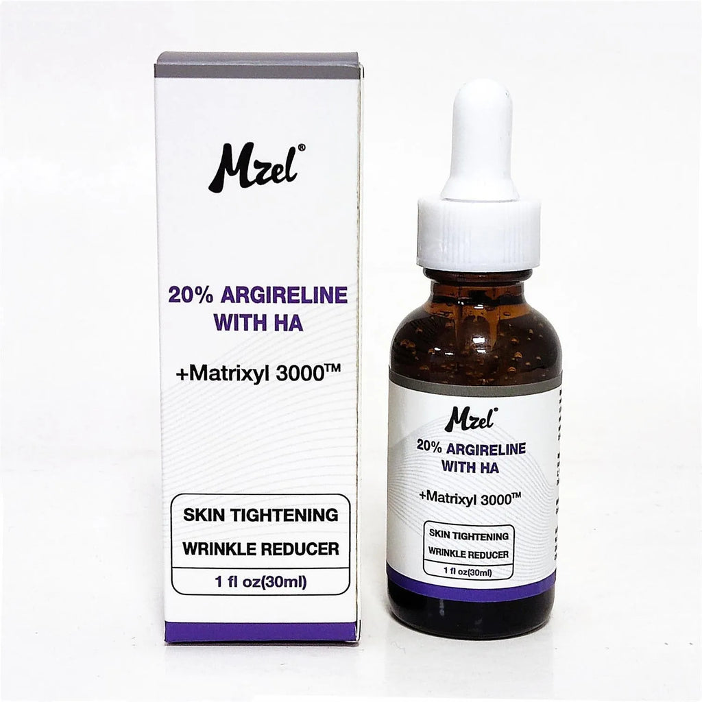 Six-peptide firming anti-wrinkle moisturising liquid in 30ml dropper bottle for all skin types