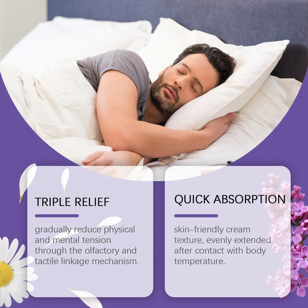 30g tube of Sleep Goodnight Cream with lavender and chamomile for evening use