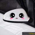 Reflective cartoon car stickers pair for vehicle body and rearview mirror decoration