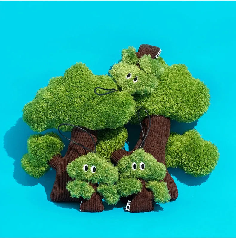 Pine tree-shaped cat toy with textured surface for grinding and biting, available in three sizes