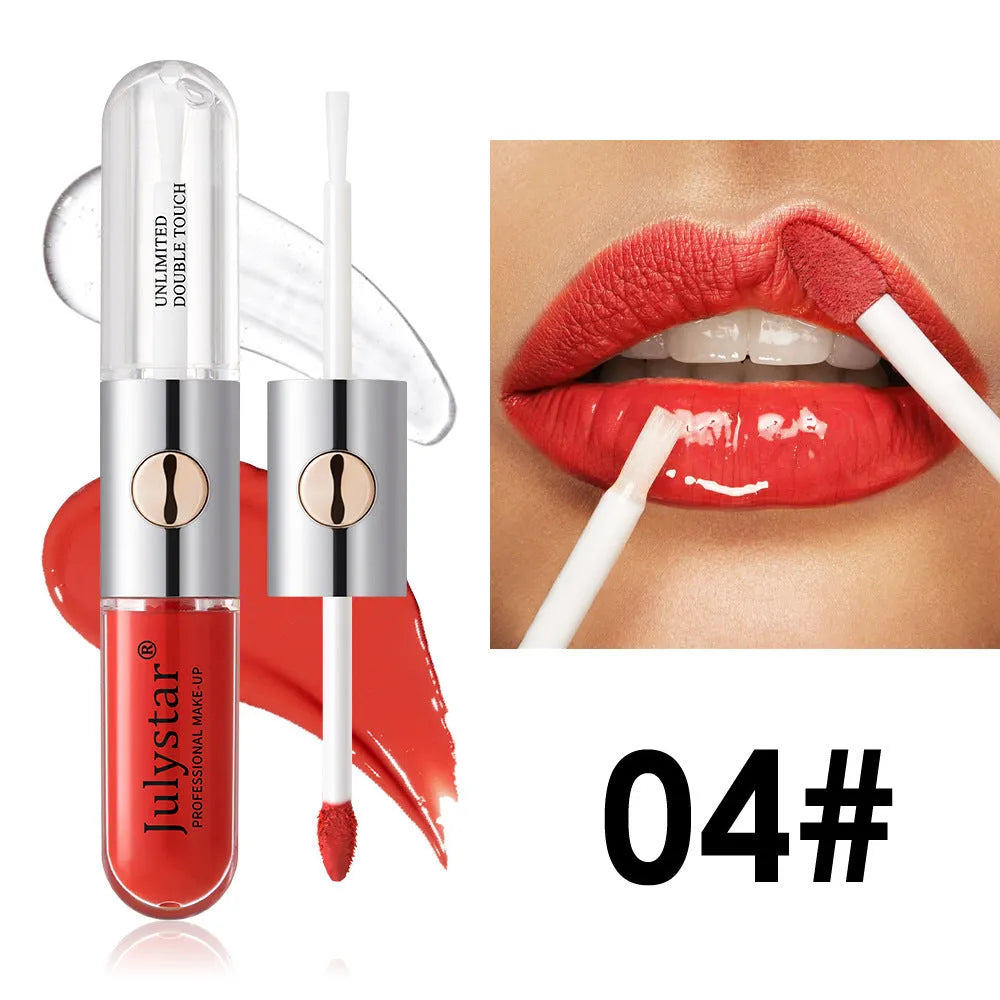 Women's long-lasting moisturising lip gloss in 6ml tube, colour options 01Style to 09Style.
