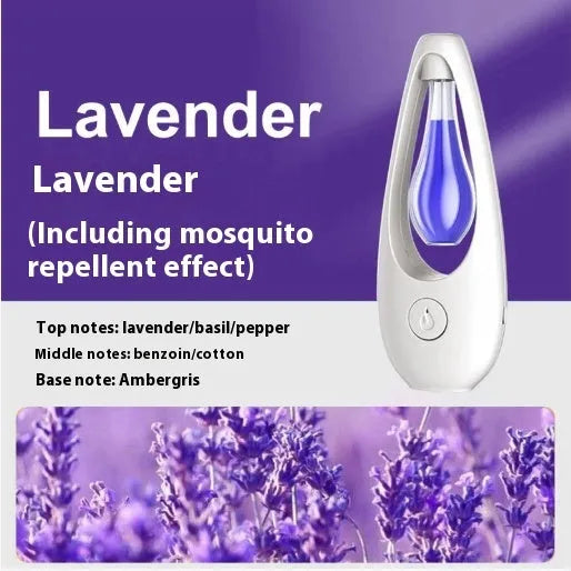 Ultrasonic aroma diffuser with mosquito repellent function in six style variations