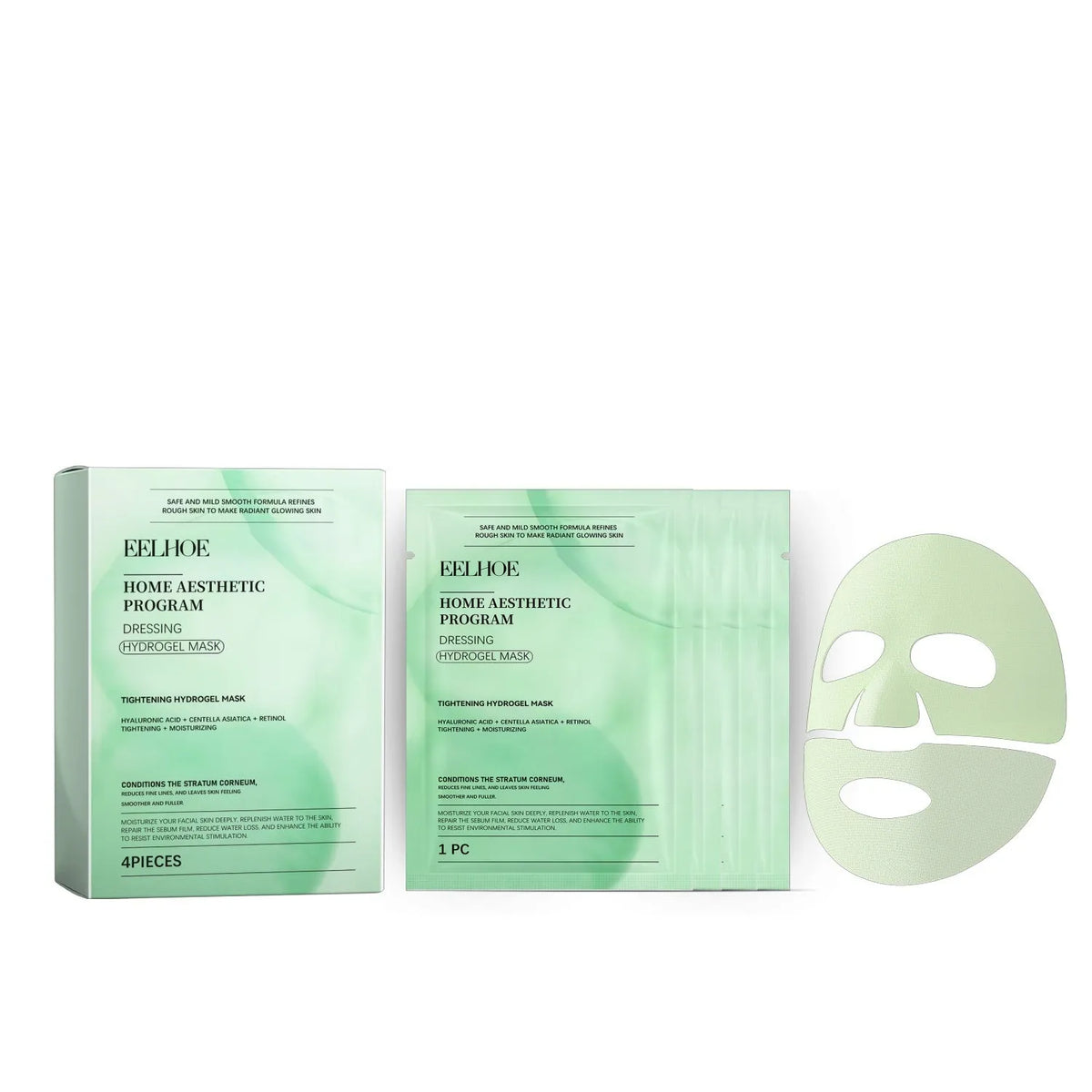Retinol hydrating face mask sheet with hyaluronic acid and Centella asiatica extract