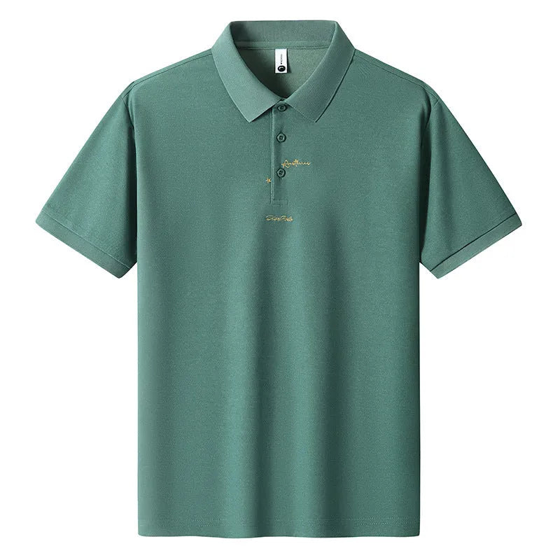 Men's cotton casual t-shirt in loose fit with short sleeves and crew neck, available in multiple colours