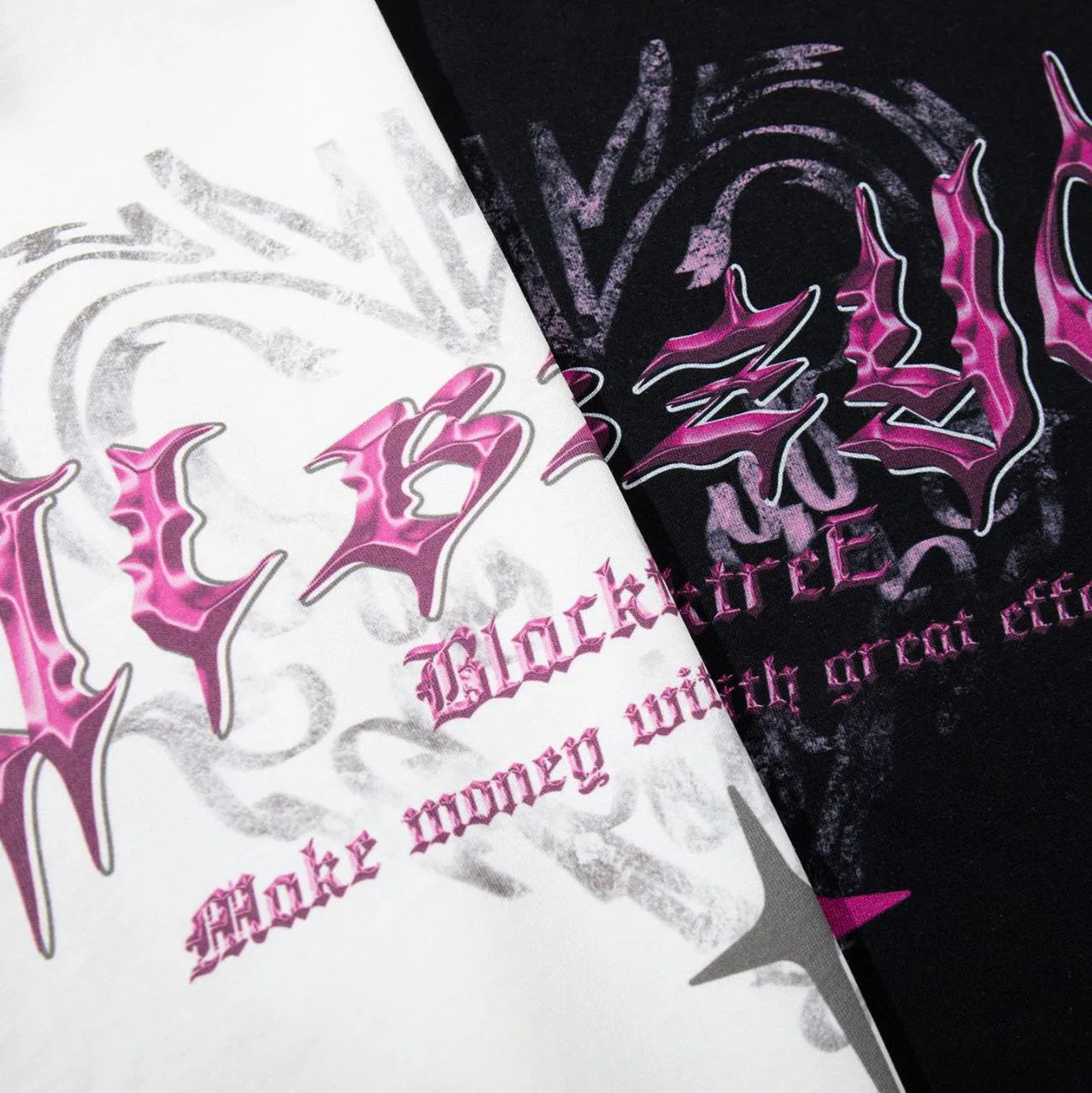 Men's printed cotton T-shirt in loose fit with fashion pattern design