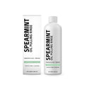 100ml spearmint oil pulling mouthwash bottle with natural botanical oils