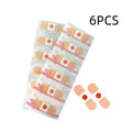 Non-woven fabric corn removing foot adhesive bandage patches for sports protection