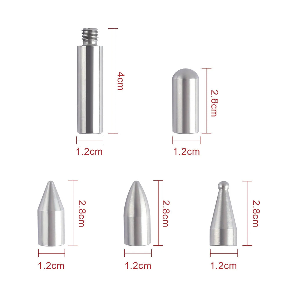 Alloy steel car dent repair tool hook crowbar three-piece set