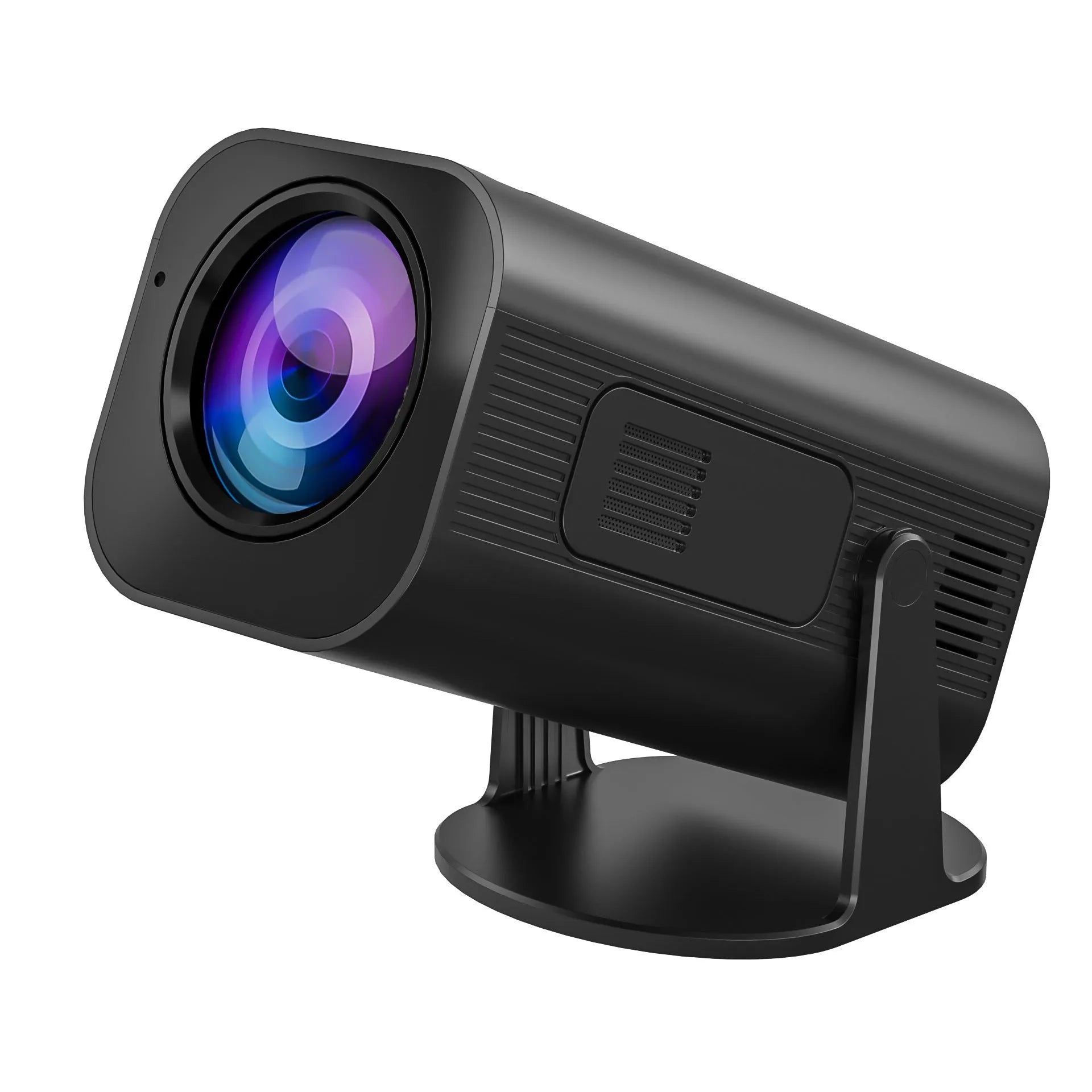 P330 portable mini projector in black or white colour with remote control and power cord