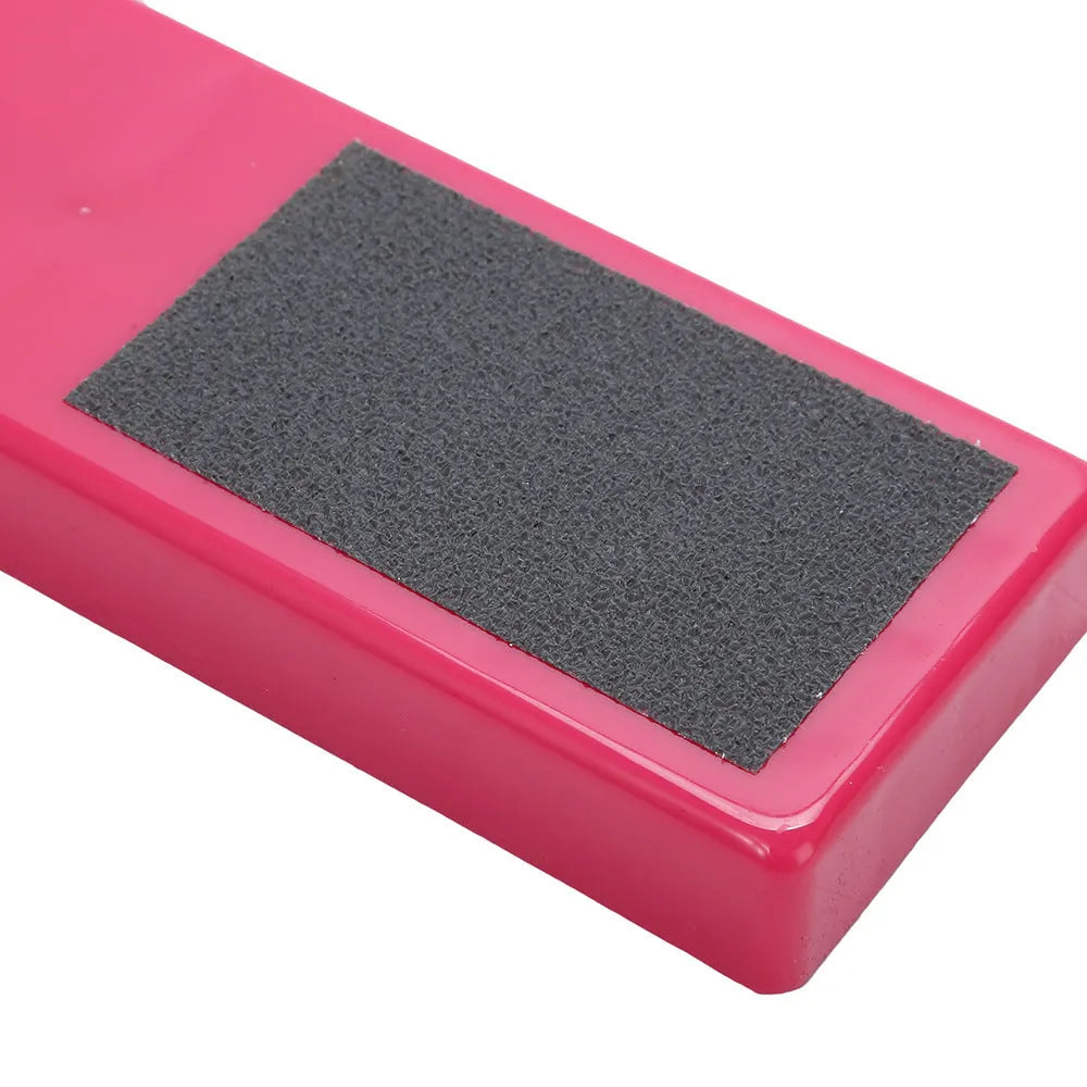Pink ballet foot trainer showing flexible rotation mechanism for instep and toe strength training