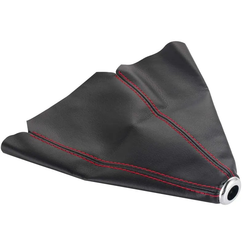 General Motors gear dust cover in PU leather showing colour line options