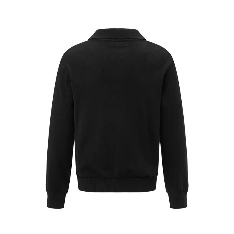 Loose acrylic blend bottoming shirt in pullover style for casual leisure wear