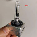 Automotive xenon lens lamp with aluminium alloy shell for D1S and D1R headlight replacements.