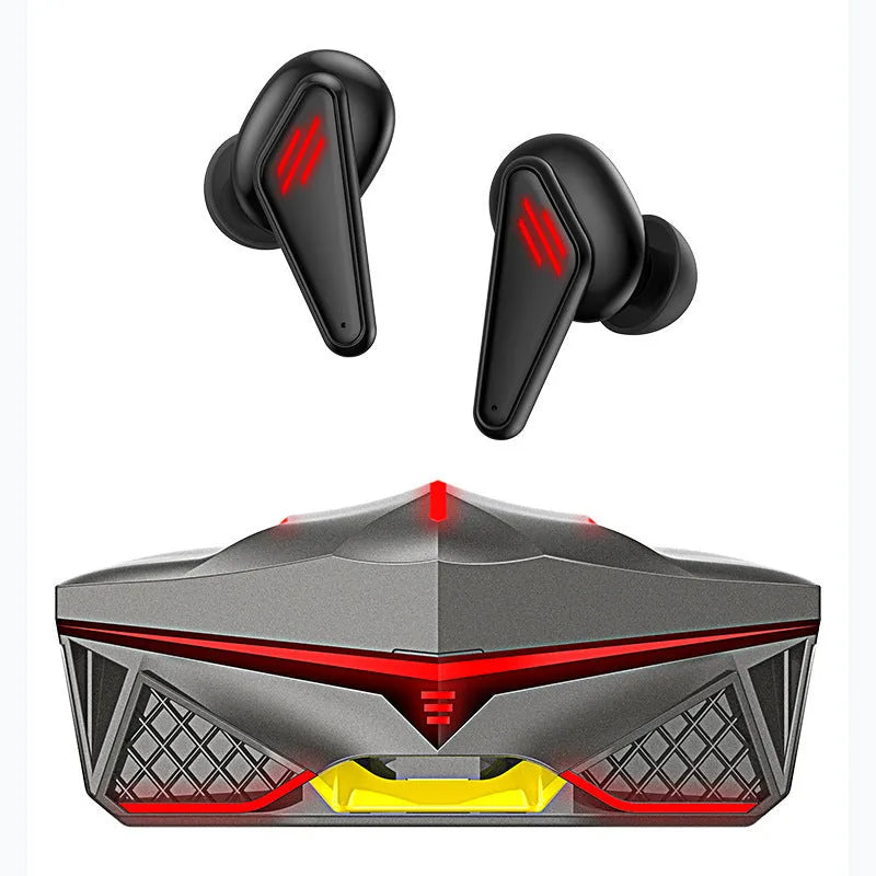K98 Black TWS50 wireless Bluetooth earplugs and charging case for e-sports gaming
