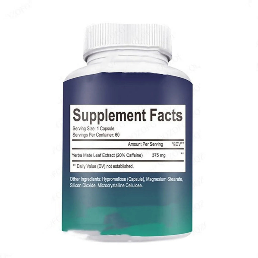 60-count vitamin capsule supplement bottle with normal temperature storage requirements