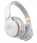 Foldable Bluetooth wireless headset in multiple colours showing head-mounted design