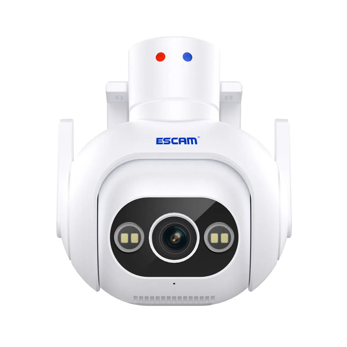 Smart colour night vision security camera with wall mount bracket and power supply