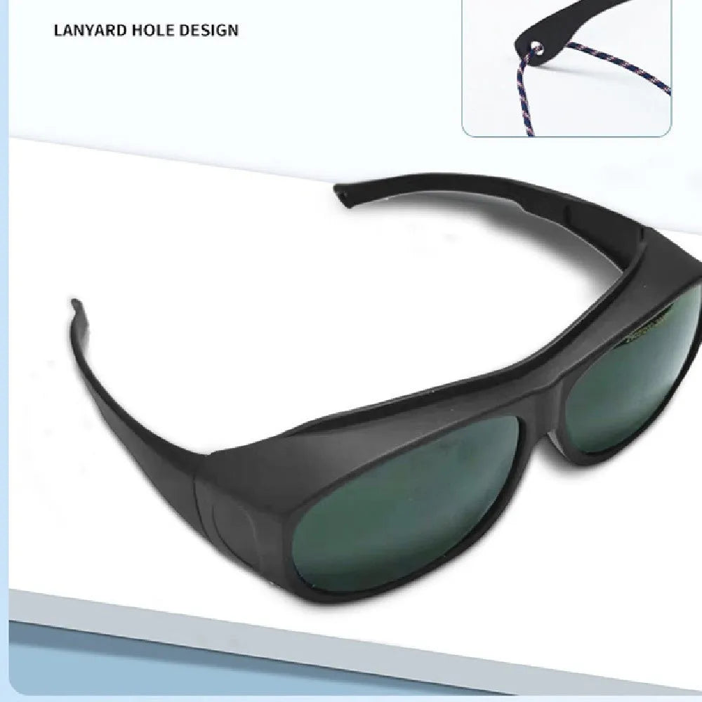 Welding and laser safety goggles for 200-2000nm photon skin rejuvenation protection