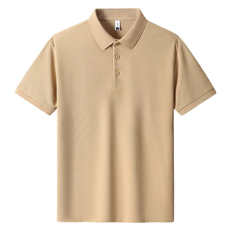 Men's cotton casual t-shirt in loose fit with short sleeves and crew neck, available in multiple colours