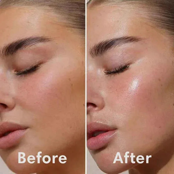 Collagen night mask 75ml bottle with application brush for firming elasticity skincare