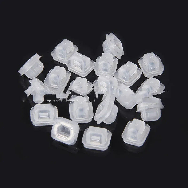 BMW E39 E38 interior plastic fastener clips with transparent finish
