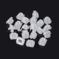 BMW E39 E38 interior plastic fastener clips with transparent finish