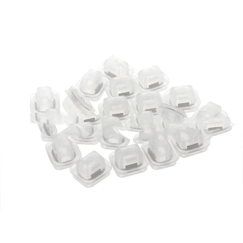 BMW E39 E38 interior plastic fastener clips with transparent finish