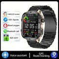 QX11 Smart Bluetooth Watch with TFT touch screen showing health metrics display